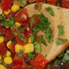 Black Bean and Corn Salsa (Low Fat)