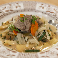 Roasted Parsley Root