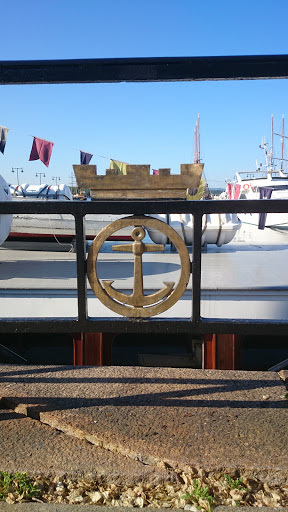 Anchor In Iron Railings