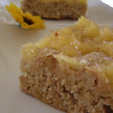 Healthier Right Side Pineapple Cake