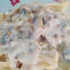Pasta With Mushroom Cream Sauce