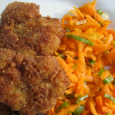 Sunday Supper: Fried Sweetbreads with Carrot Salad