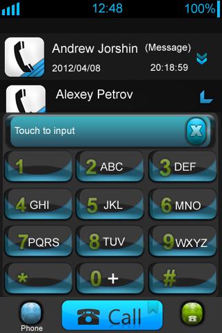 Magic Theme For GoContacts Ex
