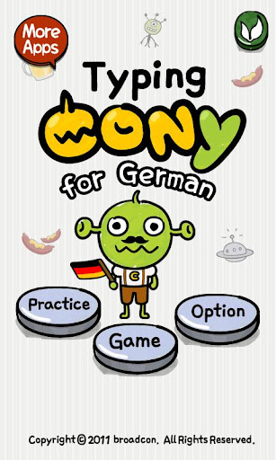 [B]TypingCONy for German
