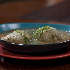 Vegetable and Dumpling Soup