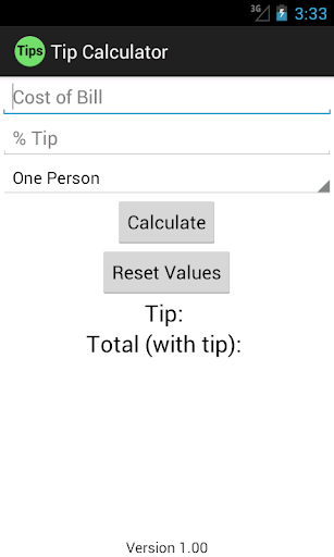 Tip Calculator