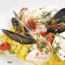 Fish Stew with Saffron Couscous