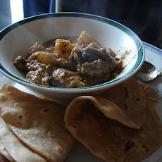 Thai Chicken and Eggplant (Aubergine)  Curry