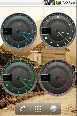 【免費個人化App】Sport Tachometer Analog Clock-APP點子