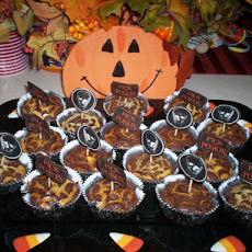 Cobweb Brownie Cups