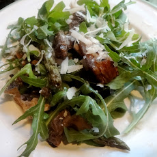 Pork Belly and Morel Spring Salad