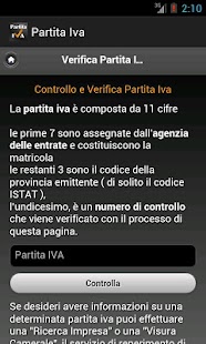 How to get Partita Iva lastet apk for android