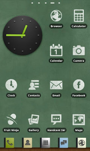 Chalk Go Launcher EX Theme