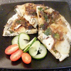 Spanish Spinach Omelette