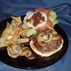 Stuffed Blue Burgers