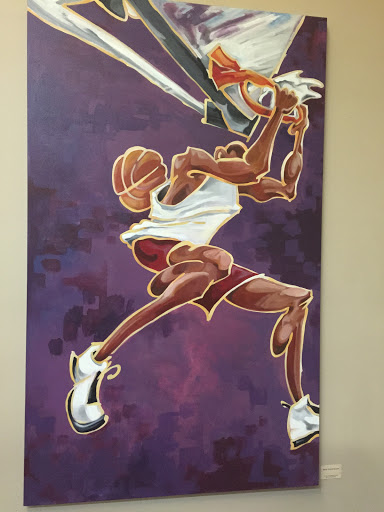 SportsPlex Basketball Mural 