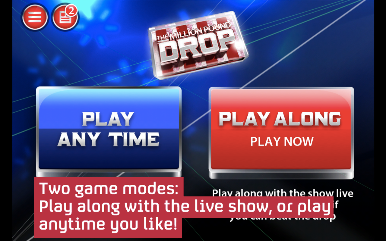 Android application The Million Pound Drop screenshort