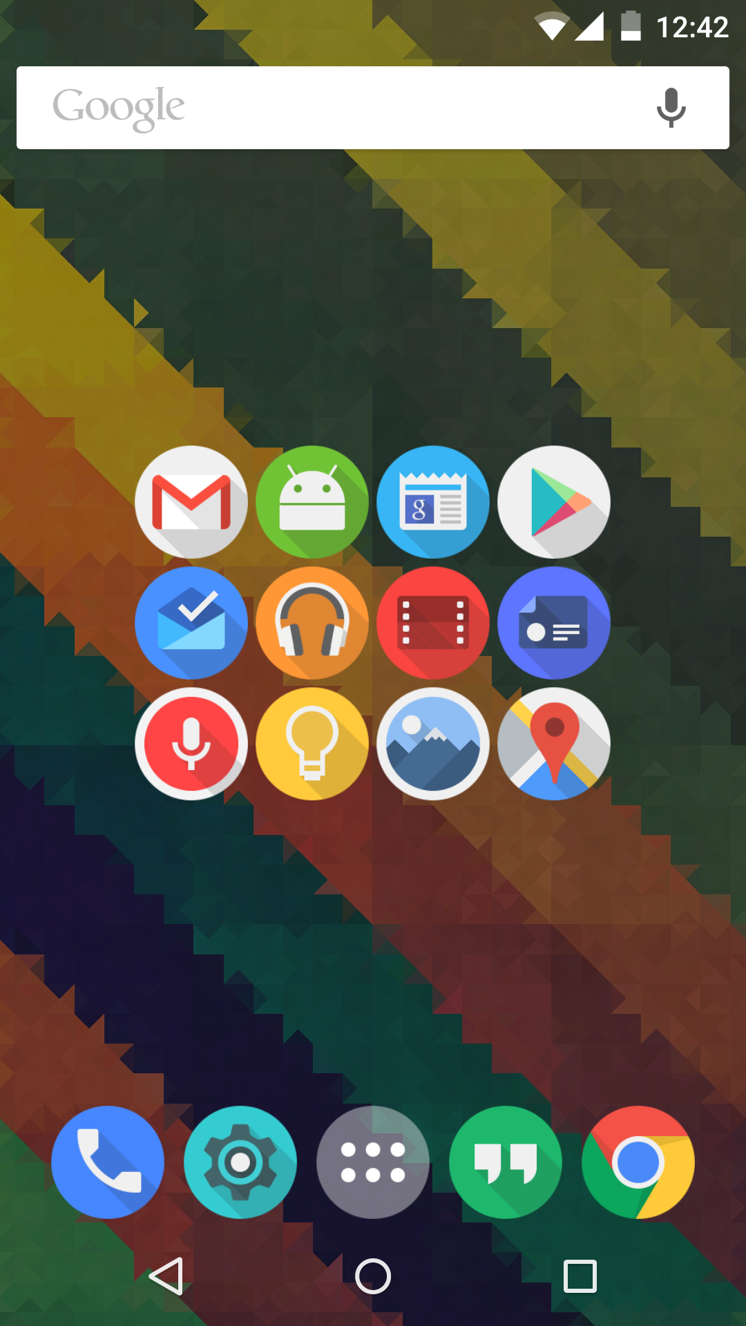 Android application Click UI - Icon Pack screenshort