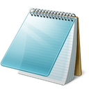 Fast notepad mobile app icon