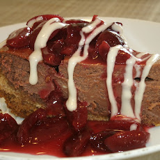 Chocolate Cherry Cheesecake