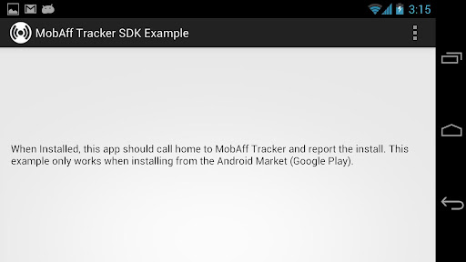 【免費工具App】MobAff Tracker SDK Example-APP點子