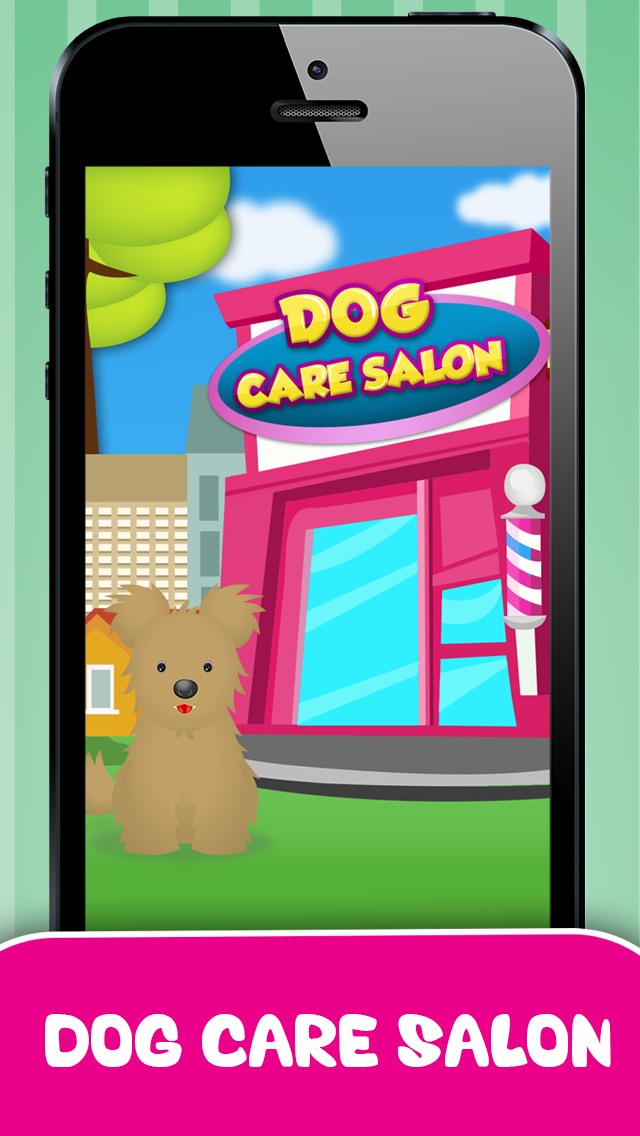 Android application Dog Care Salon screenshort