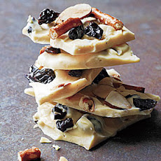 White Chocolate-Cherry Bark