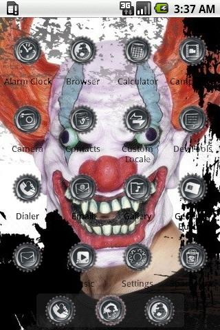 【免費個人化App】Cruel Clown [SQTheme] ADW-APP點子