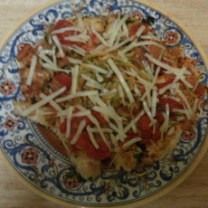 Cheezy Chicken Parmesan With Zucchini 
