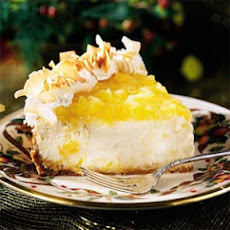 Festive Piña Colada Cheesecake