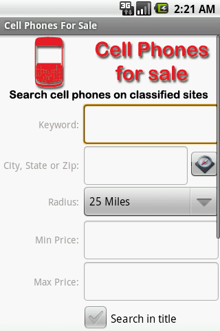 【免費生產應用App】Find Used Cell Phones-APP點子