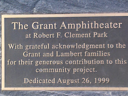 Clement Park Donation Memorial Rock Sculpture
