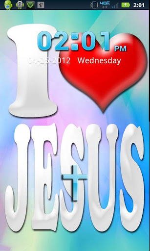 I Love Jesus GO LAUNCHER