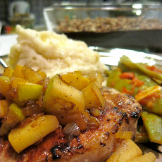 Apple Pie Pork Chops