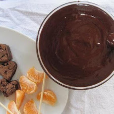 Totally Groovy Chocolate Fondue