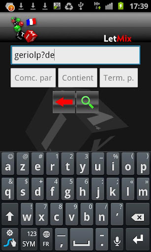 LetMix pour Wordfeud ODS5