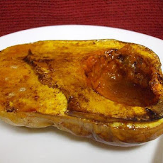 Baked Maple and Cinnamon Squash