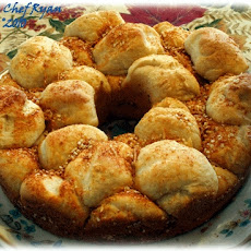 Sesame Parmesan Monkey Bread (For Bundt Pan)