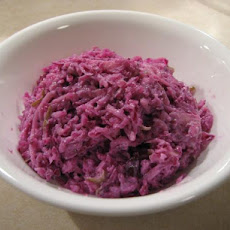 Cabbage and Apple Slaw