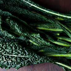 Kale with Avocado and Pickled Red Onions