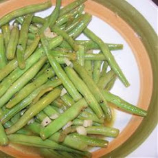 Zesty White Wine Green Beans
