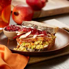 Leftover Turkey Super Sandwiches
