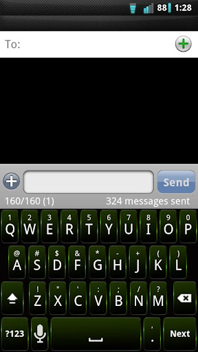 Dark Green Keyboard Skin