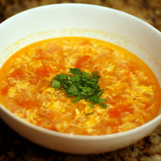 Dinner Tonight: Tomato Egg Drop Soup