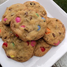 Famous Smartie Cookies