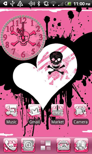 Girl Skull Theme