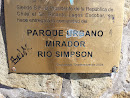 Parque Mirador Río Simpson