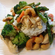 Chicken Honey Nut Stir Fry