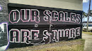 Square Scales Mural