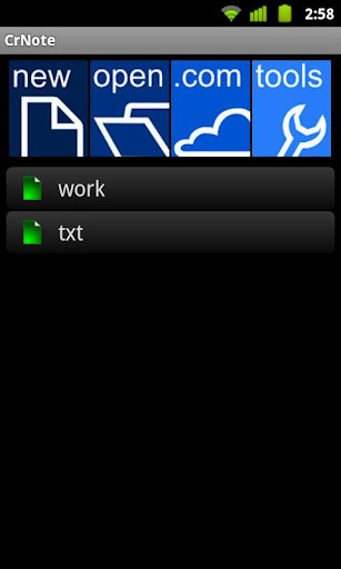 CrNote secured data and notes